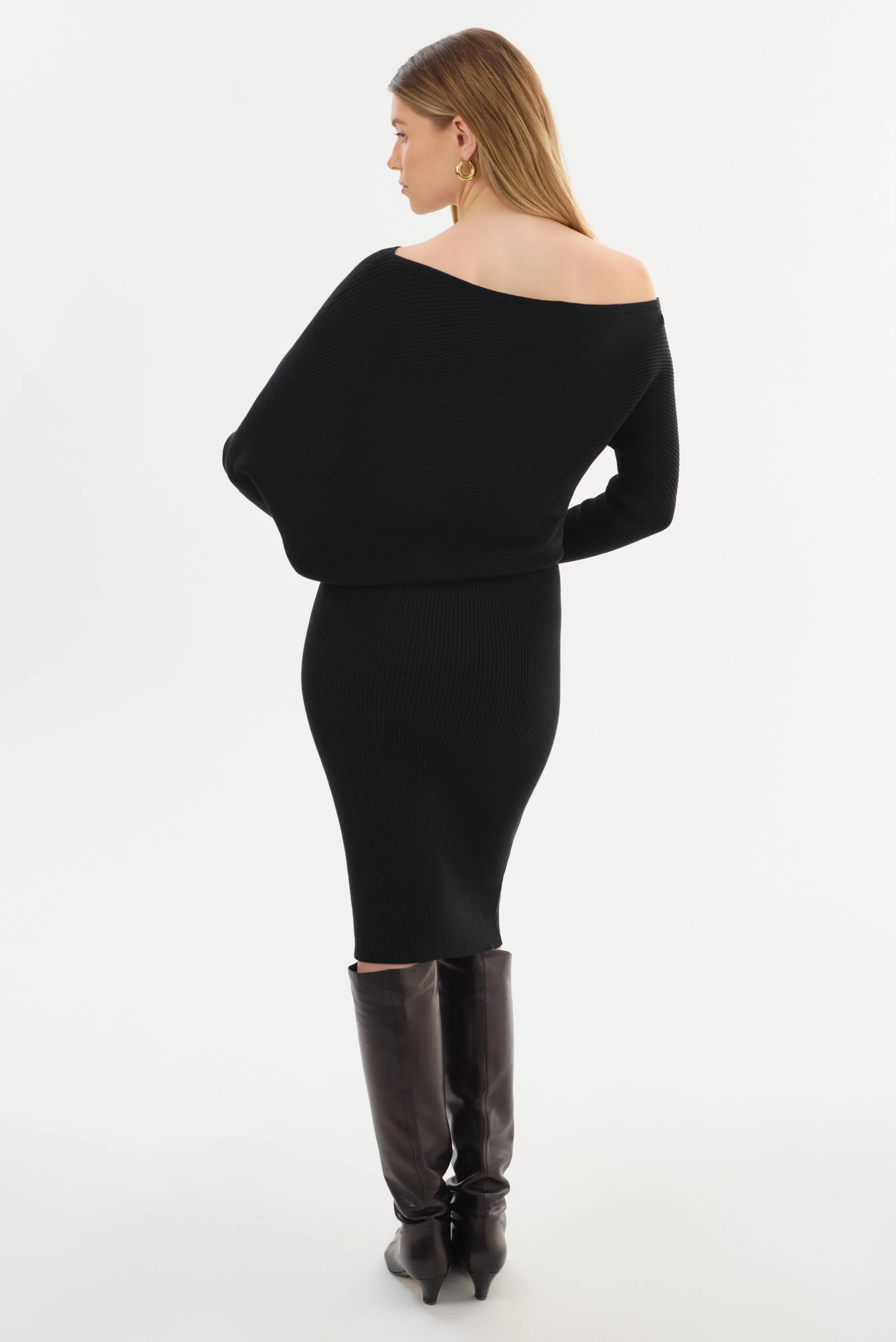 ZENOBIA | Knit Midi Dress